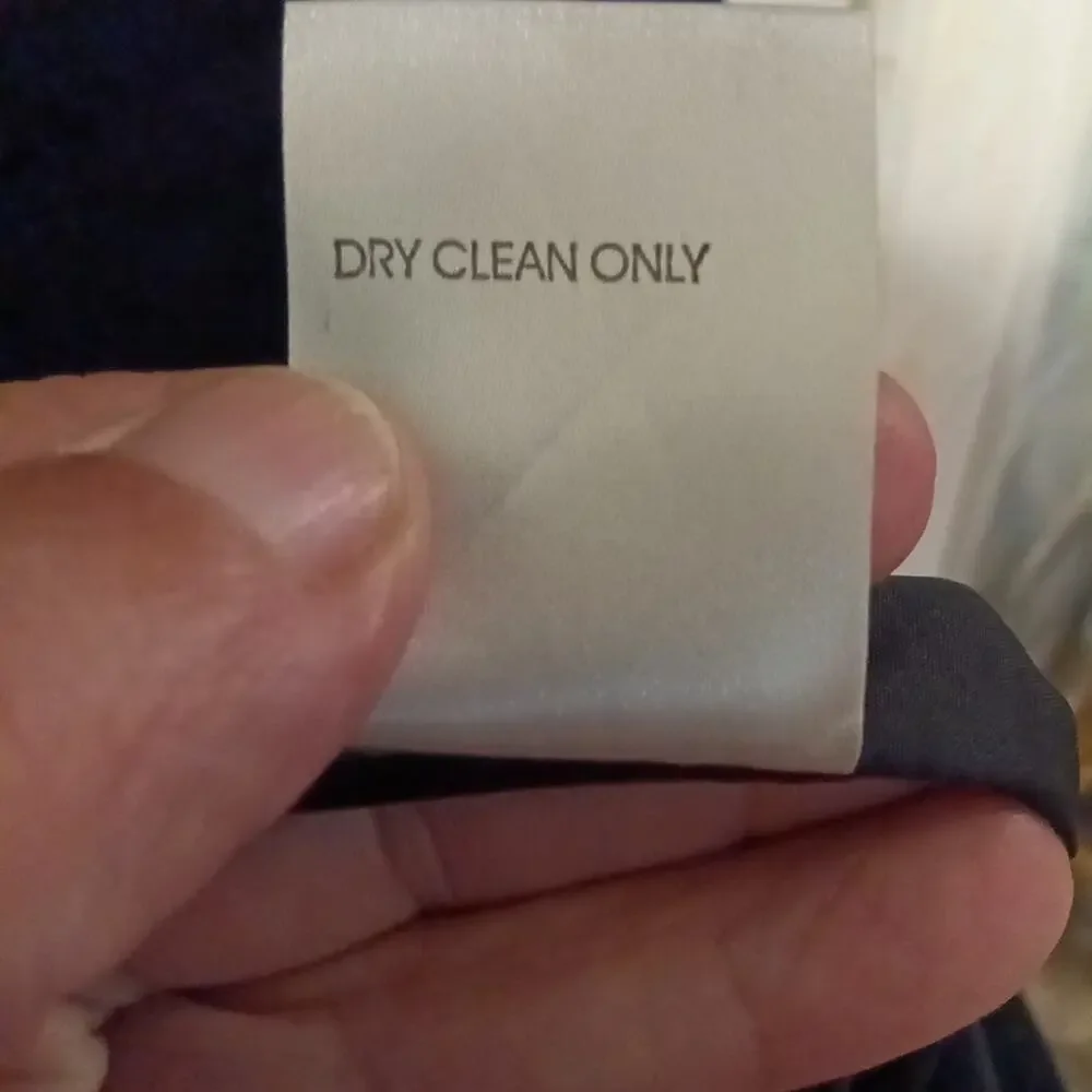 Women's Vintage 90s Wool Blend Trench Coat XL Black Lined Button Up Zip Up Belt - Picture 9 of 10